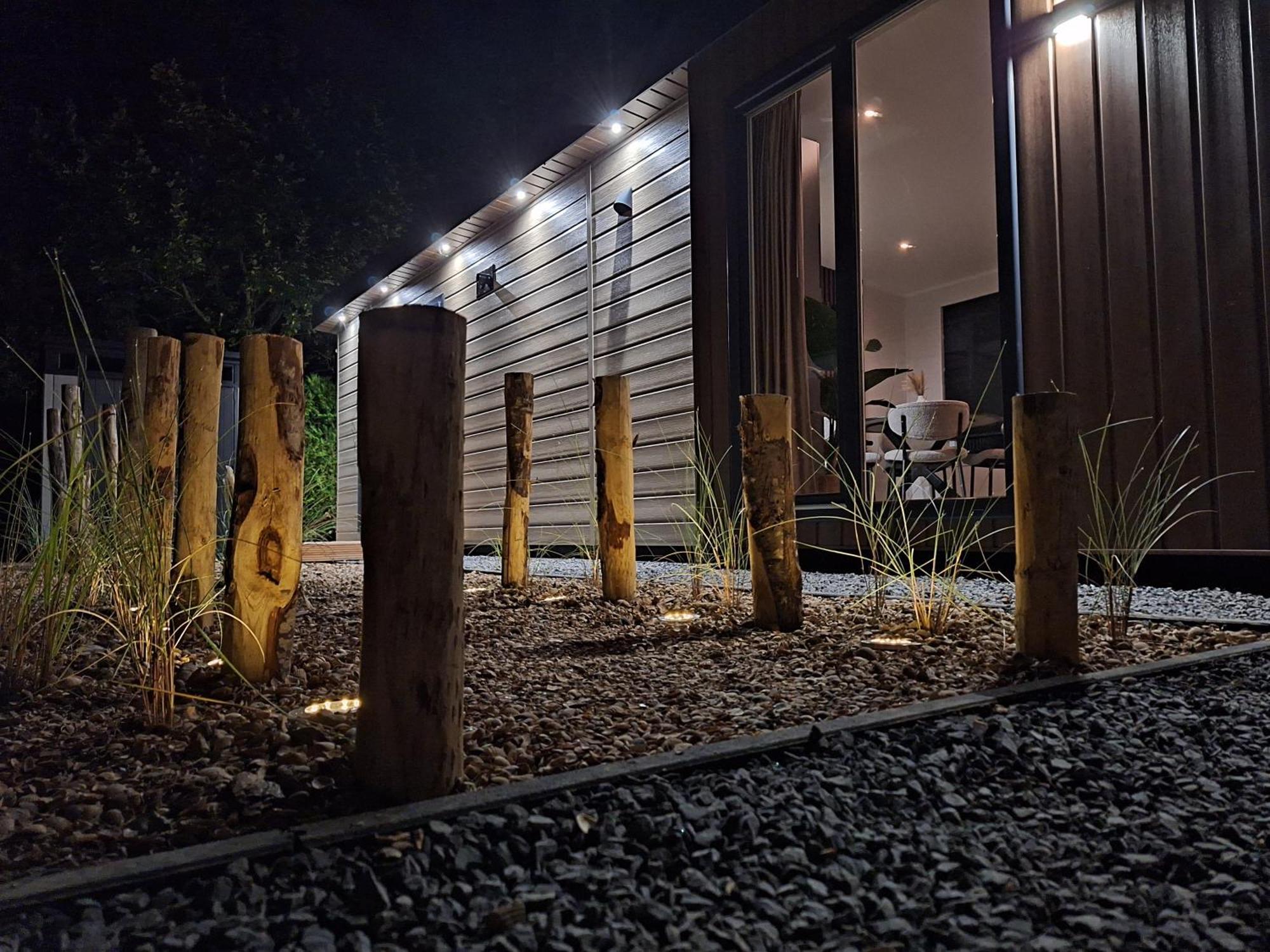 'Relax Lodge Sea' - Wellness Lodge In Zeeland - Private Sauna - Airco - Garden - Outdoor Swimming Pool - Free Wifi, Towels & Bed Linen Heinkenszand Eksteriør billede