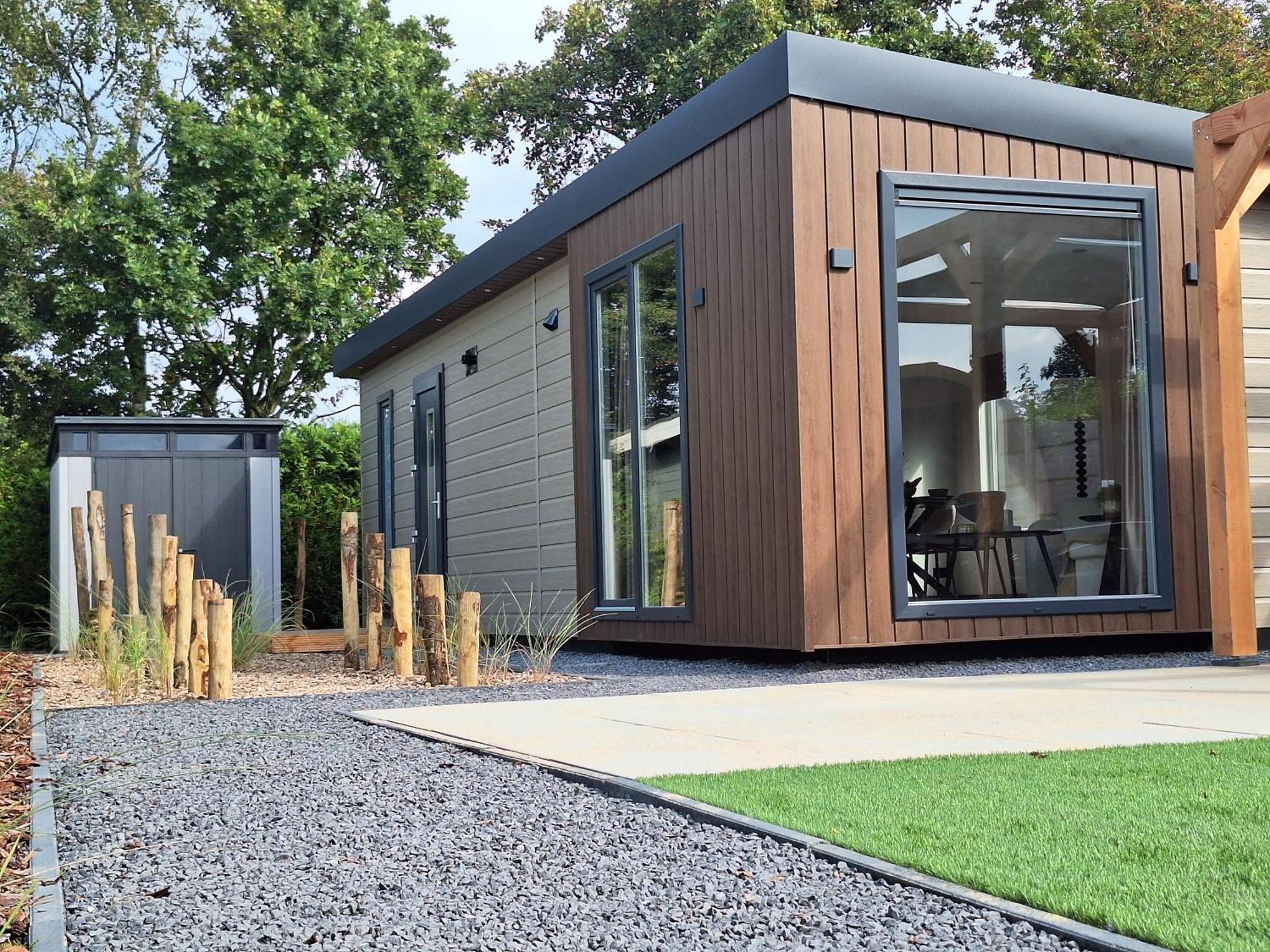 'Relax Lodge Sea' - Wellness Lodge In Zeeland - Private Sauna - Airco - Garden - Outdoor Swimming Pool - Free Wifi, Towels & Bed Linen Heinkenszand Eksteriør billede